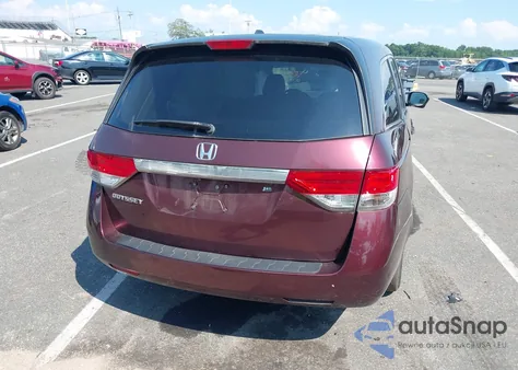 2014 Honda Odyssey Ex-L из США, поврежденный, VIN 5FNRL5H67EB083505